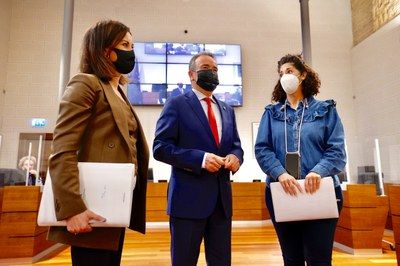 La Diputación de Zaragoza aprueba su presupuesto para 2022 con el apoyo del PSOE, En Común-IU, Ciudadanos y Podemos-Equo