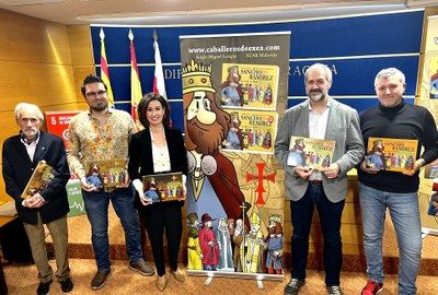 Sancho Ramírez, protagonista de la nueva entrega de los biocuentos sobre los monarcas del Reino de Aragón