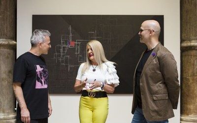 La Diputación de Zaragoza concede el XXXIV premio de arte Santa Isabel a Pablo Pérez Palacio por su pintura “Paisaje vertical”