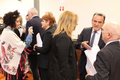 La Diputación de Zaragoza arreglará la carretera de acceso a Orera y Ruesca y la que une Las Pedrosas y Piedratajada