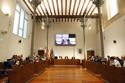 La Diputación de Zaragoza aprueba un plan de medidas antifraude que refuerza las garantías en la gestión de los fondos públicos
