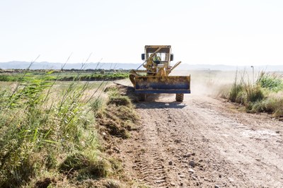 La DPZ ha acondicionado este año a través de Tragsa más de 2.000 kilómetros de caminos de más de 80 municipios de la provincia