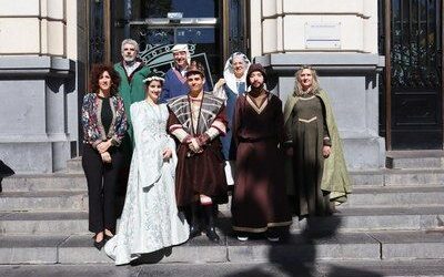 Alagón regresa a la Edad Media este puente con la recreación histórica de la boda real de Pedro IV de Aragón y María de Navarra