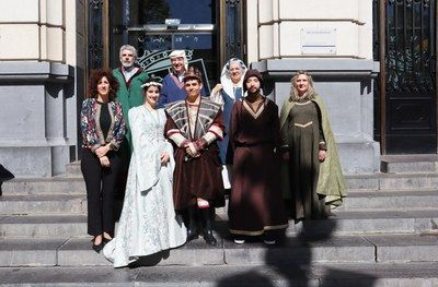 Alagón regresa a la Edad Media este puente con la recreación histórica de la boda real de Pedro IV de Aragón y María de Navarra