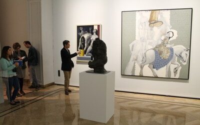 Casi 20.000 personas visitaron la exposición ‘Legado. De Saura a Ribera’ organizada por la DPZ en el palacio de Sástago