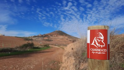 El Consorcio Camino del Cid comienza la campaña de mejora de las señales senderistas y BTT en la provincia de Zaragoza