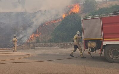 Los bomberos de la Diputación de Zaragoza realizaron más de 2.800 intervenciones a lo largo del año pasado