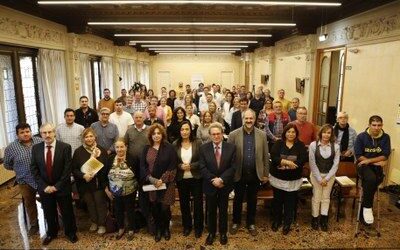 Primer día de ‘clase’ de la Escuela de Concejales y Concejalas de la Diputación de Zaragoza con todas las plazas completas