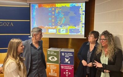 Más de 200 jóvenes de la Ribera Alta del Ebro se encuentran este sábado en Boquiñeni para disfrutar de diferentes talleres artísticos