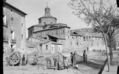 La sala 4º Espacio de la DPZ muestra las imágenes que el fotógrafo alemán Otto Wunderlich captó en Aragón entre 1918 y 1930