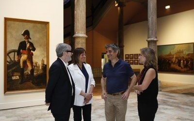 La DPZ expone en el palacio de Sástago la imagen y la identidad de Zaragoza y del resto de la provincia a través de tres siglos de arte