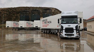 La DPZ pone en marcha la planta de transferencia de Calatayud y extiende el servicio Ecoprovincia a otros 102 municipios