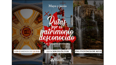 La Diputación de Zaragoza organiza rutas gratuitas en autobús para descubrir el patrimonio menos conocido de la provincia