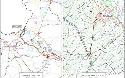La Diputación de Zaragoza saca a concurso las obras para acondicionar la carretera de acceso a Novillas