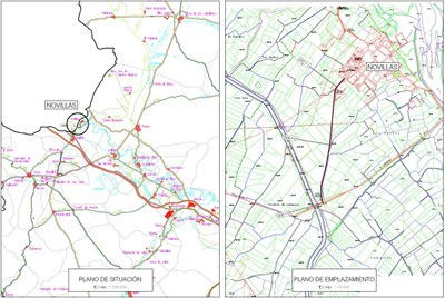 La Diputación de Zaragoza saca a concurso las obras para acondicionar la carretera de acceso a Novillas