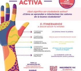 La Diputación de Zaragoza organiza su tercer Congreso de Educación en Democracia Activa el 17 y 18 de marzo en Cariñena