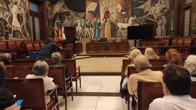 Medio centenar de personas participan en la Jornada de Memoria Democrática de la Diputación de Zaragoza