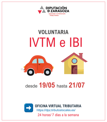 La Diputación de Zaragoza recuerda a los ciudadanos que pueden realizar sus trámites tributarios por teléfono o por internet