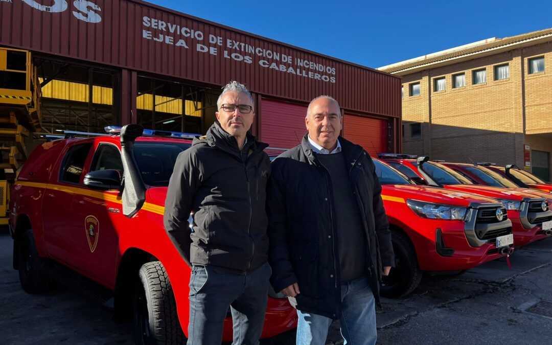 El Servicio Provincial de Extinción de Incendios de la Diputación de Zaragoza incorpora nuevos vehículos y equipamientos