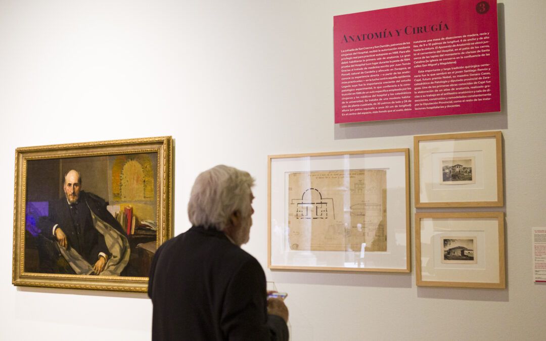 La gran exposición sobre el 600 aniversario del Hospital Nuestra Señora de Gracia organizada por la DPZ en el palacio de Sástago supera los 31.000 visitantes