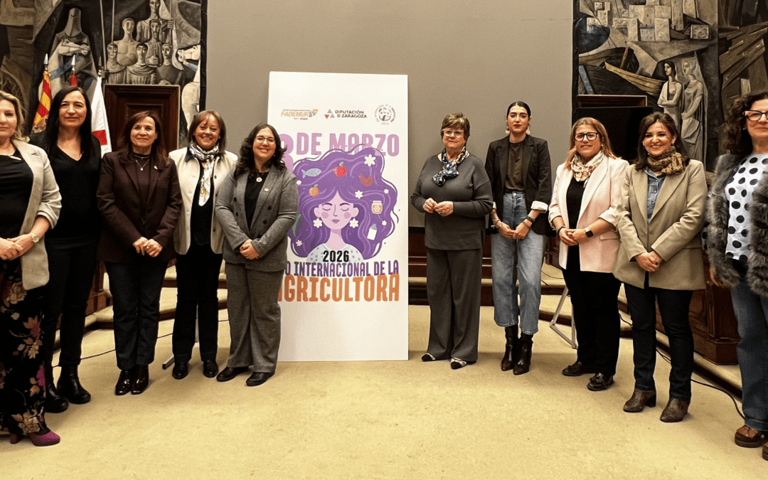 La Diputación de Zaragoza reivindica y visibiliza el papel de la mujer agricultora como sostén del medio rural