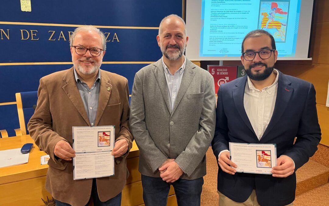 La Diputación de Zaragoza y la Fundación Gaspar Torrente comienzan el tercer curso Historia, Cultura e Identidad de Aragón