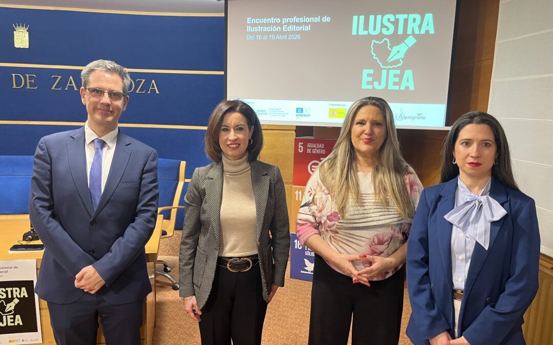 La primera edición de Ilustra Ejea reunirá a ilustradores, diseñadores, escritores y editores del 16 al 19 de abril