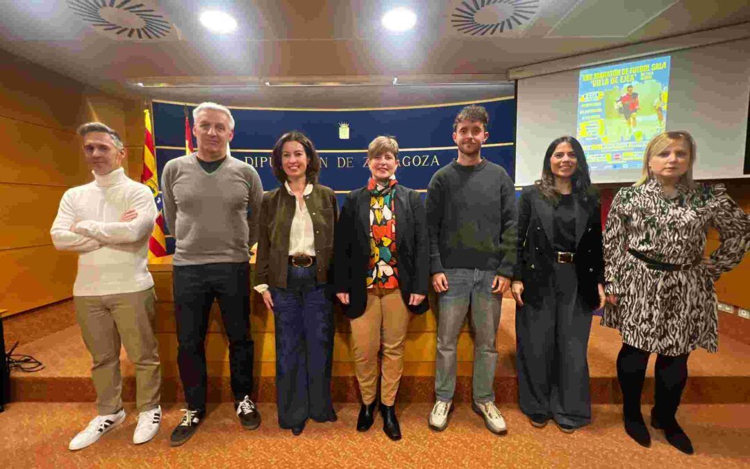 La Maratón de Fútbol Sala Villa de Ejea, que se celebra del 1 al 4 de abril, alcanza su XXX edición