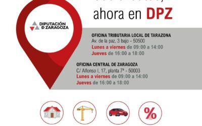 La Diputación de Zaragoza colabora en la gestión tributaria con el Ayuntamiento de Tarazona