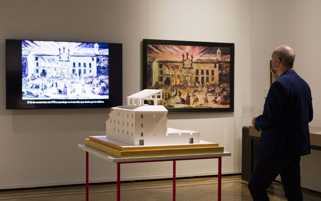 Últimos días para visitar la exposición de la DPZ sobre el 600 aniversario del Hospital Nuestra Señora de Gracia en el palacio de Sástago