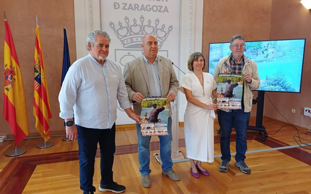 El descenso de Nabatas desde Murillo de Gállego a Santa Eulalia se celebra este domingo