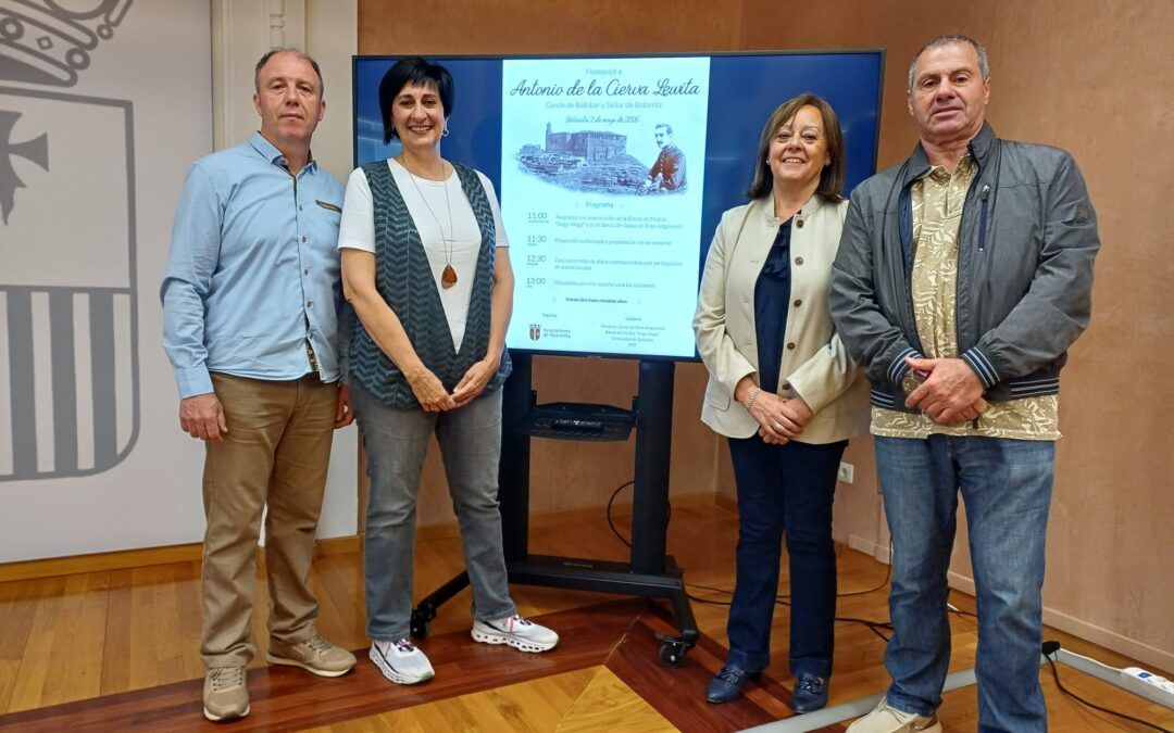 Botorrita homenajea al diplomático español Antonio de la Cierva y Lewita