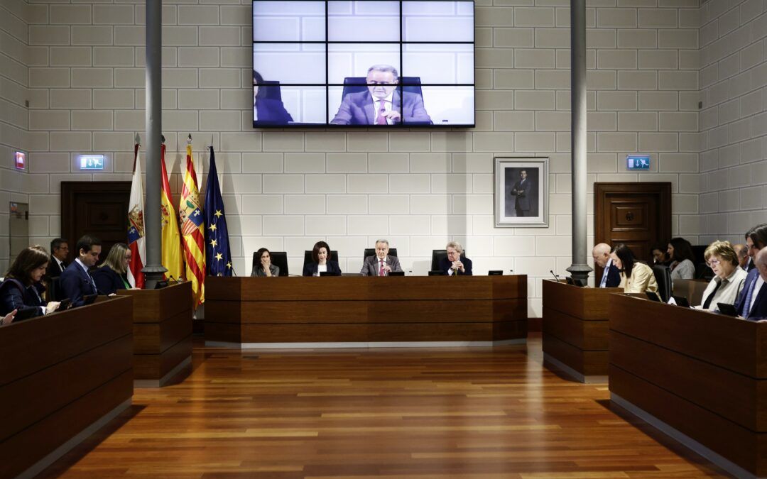 La Diputación de Zaragoza aprueba la licitación de 5 de las 9 carreteras provinciales que se van a empezar a acondicionar este año dentro del programa de actuaciones 2024-2031