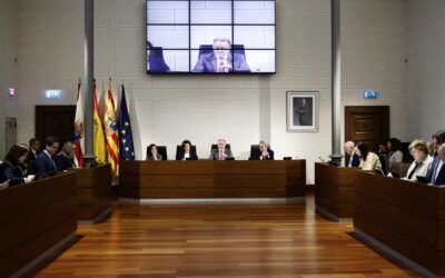La Diputación de Zaragoza aprueba la licitación de 5 de las 9 carreteras provinciales que se van a empezar a acondicionar este año dentro del programa de actuaciones 2024-2031
