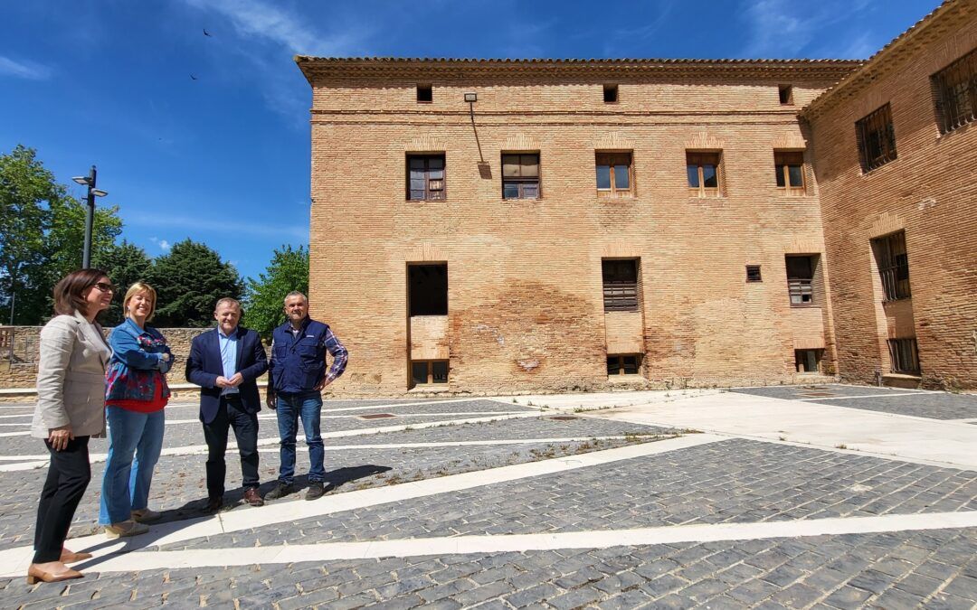 La Diputación de Zaragoza saca a concurso la restauración de la fachada sur y la galería de arquillos del palacio abacial de Veruela