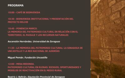 La Diputación de Zaragoza organiza en Uncastillo este miércoles una jornada europea sobre el patrimonio cultural en ruinas y su futuro en el medio rural