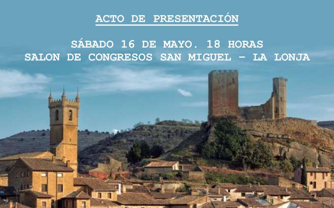 El Centro de Estudios de las Cinco Villas edita el libro “Toponimia de Uncastillo y sus lugares” que se presentará el sábado