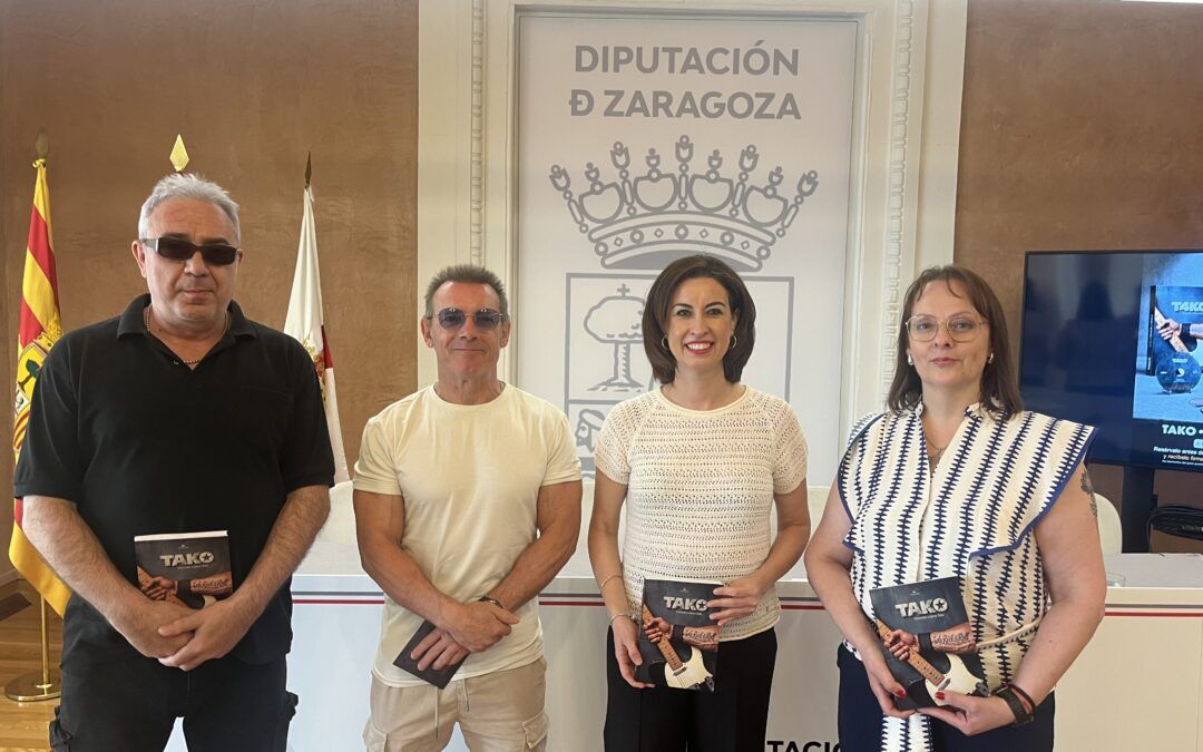 TAKO celebra 40 años de historia con su primer libro «Sólo rock and roll»  y una versión de Labordeta