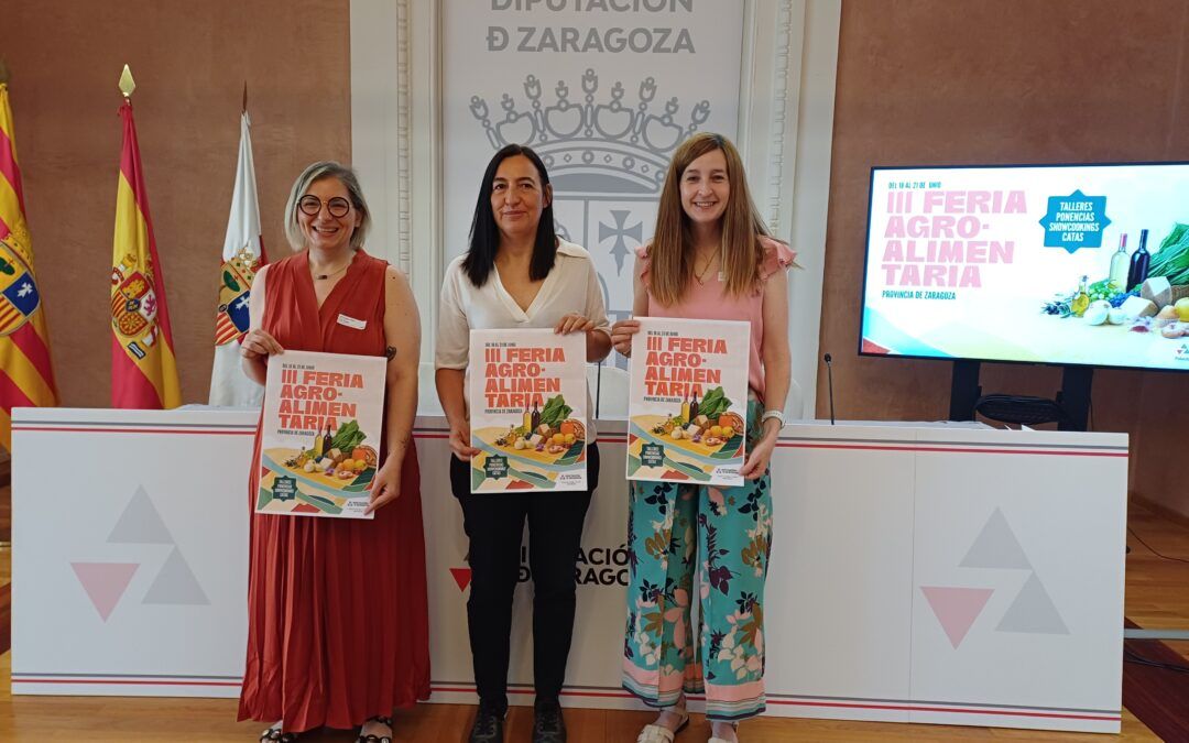 La III Feria Agroalimentaria de la Provincia de Zaragoza abrirá sus puertas este jueves en el Palacio de Sástago
