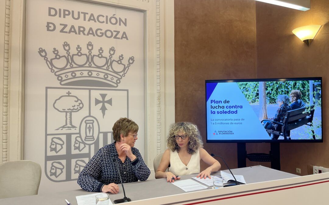 La DPZ multiplica por cinco el presupuesto del plan de lucha contra la soledad para subvencionar el funcionamiento de los centros sociales y de mayores de los municipios