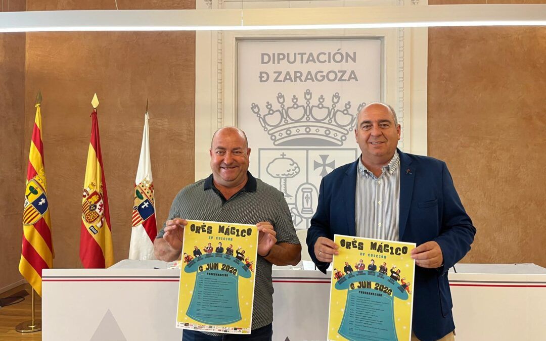 El festival Orés Mágico celebra su decimoquinta edición este sábado llenando la localidad de ilusión, humor y espectáculo