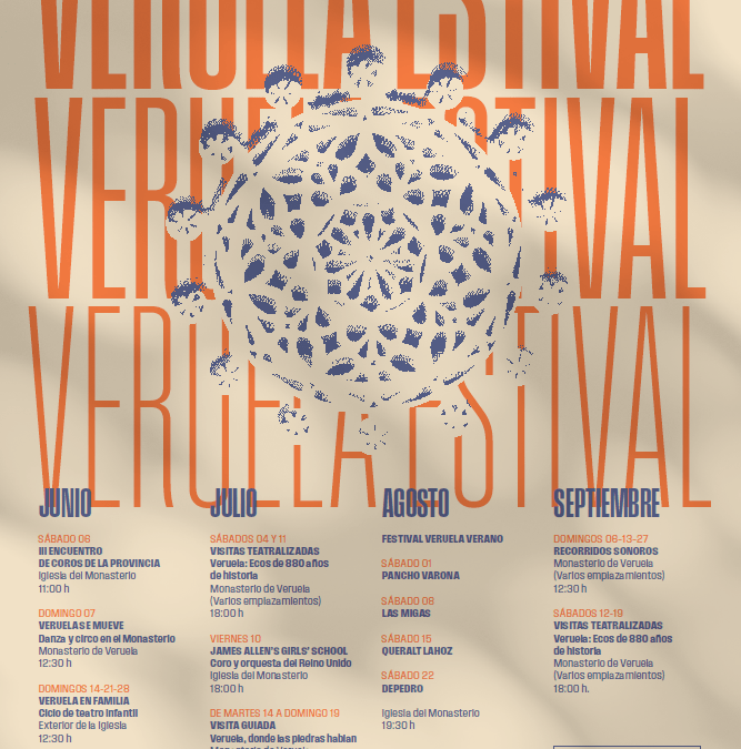 Pancho Varona, Las Migas, Queralt Lahoz y Depedro protagonizan el cartel del festival Veruela Verano de la DPZ, que además calentará motores con un acústico de Tako