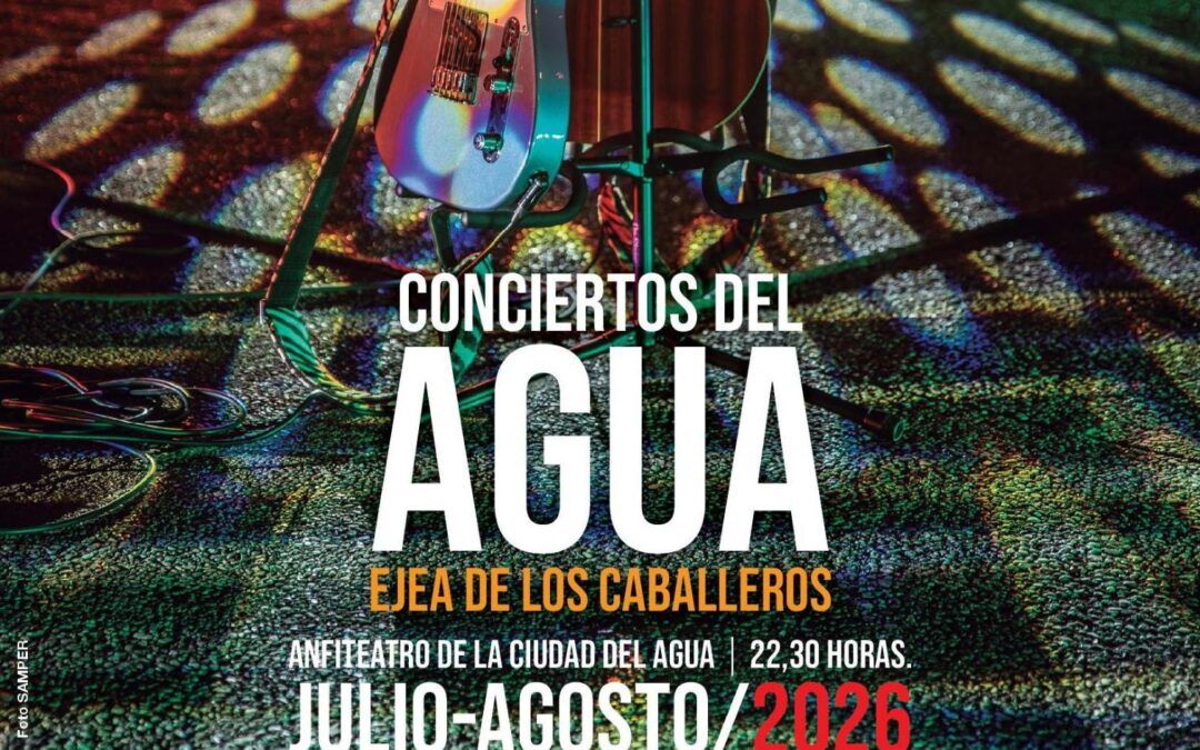 Los Cracks del 29, David de María, O’Carolan, Carmen París, Javier Ojeda y Chérie B protagonizan la XV edición de los Conciertos del Agua de Ejea que comienza este sábado
