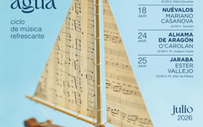 El ciclo “En torno al agua” de la DPZ arranca este viernes con Pilar Almalé en Paracuellos de Jiloca y continúa el sábado con Miguel Tena en Ateca