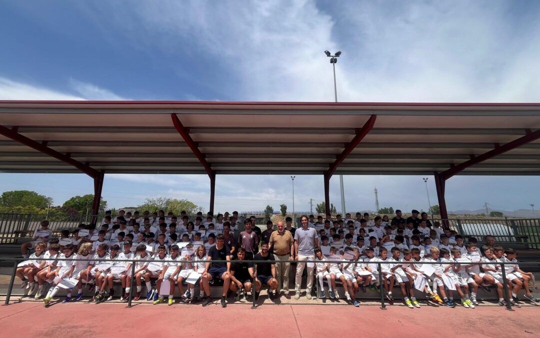 Clausurado el Campus de la Fundación Real Madrid en Calatayud organizado con DPZ y la colaboración del Ayuntamiento
