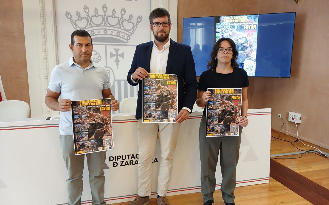 La XVIII Recreación de la Batalla del Ebro de Fayón se celebra este fin de semana y reunirá a más de 300 recreacionistas llegados de toda Europa