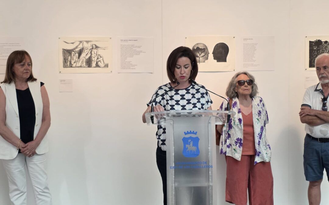 La Diputación de Zaragoza expone el proyecto artístico y político “Ceniza y siembra” en el Centro de Arte y Exposiciones de Ejea