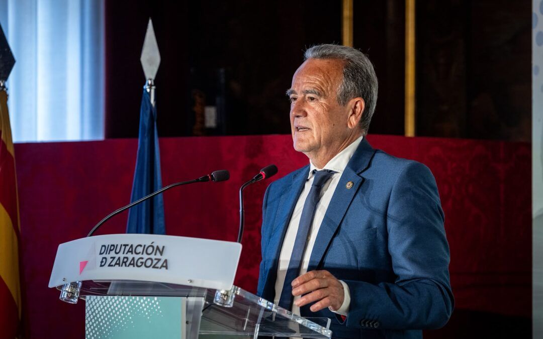 La Diputación de Zaragoza lanzará en octubre un plan extraordinario de ayudas de unos 100 millones de euros