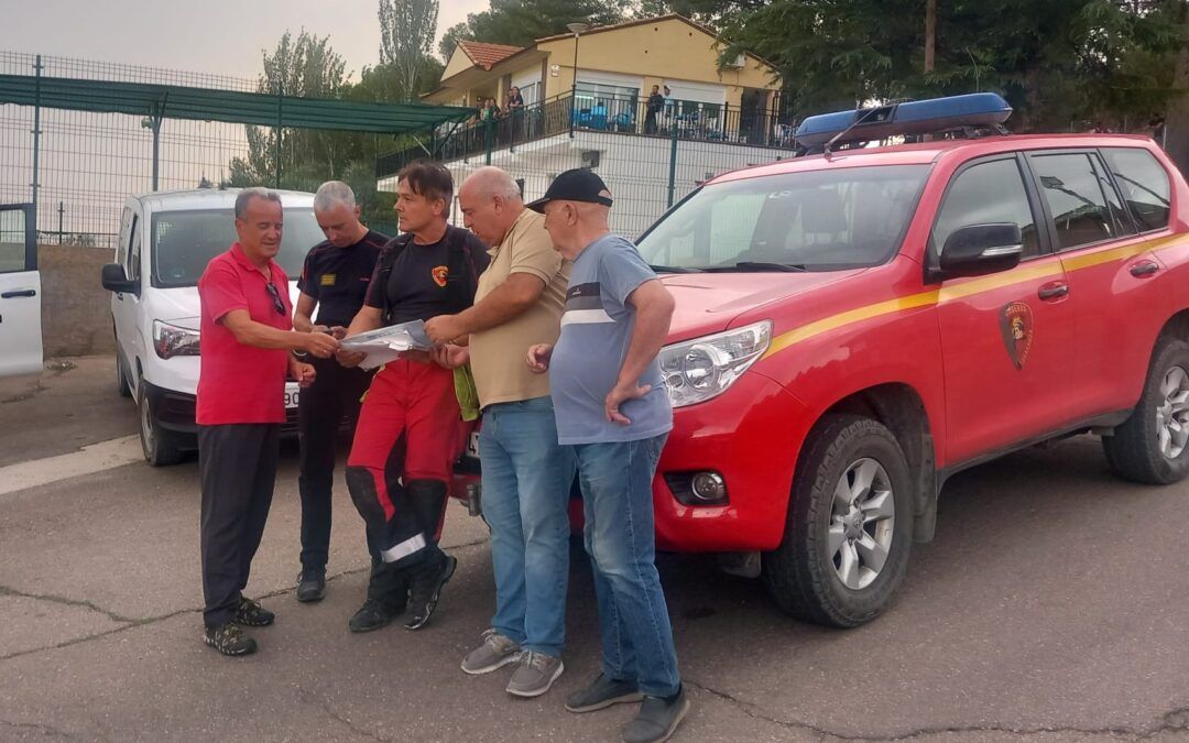 Sánchez Quero critica “la falta de medios” en el incendio de Almonacid de la Sierra: “Se ha demostrado que Aragón no está preparado para luchar contra el fuego”